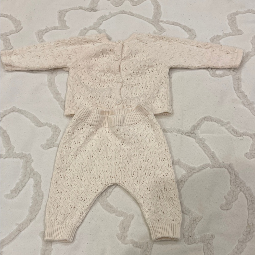 Zara Cream Kids Matching Set